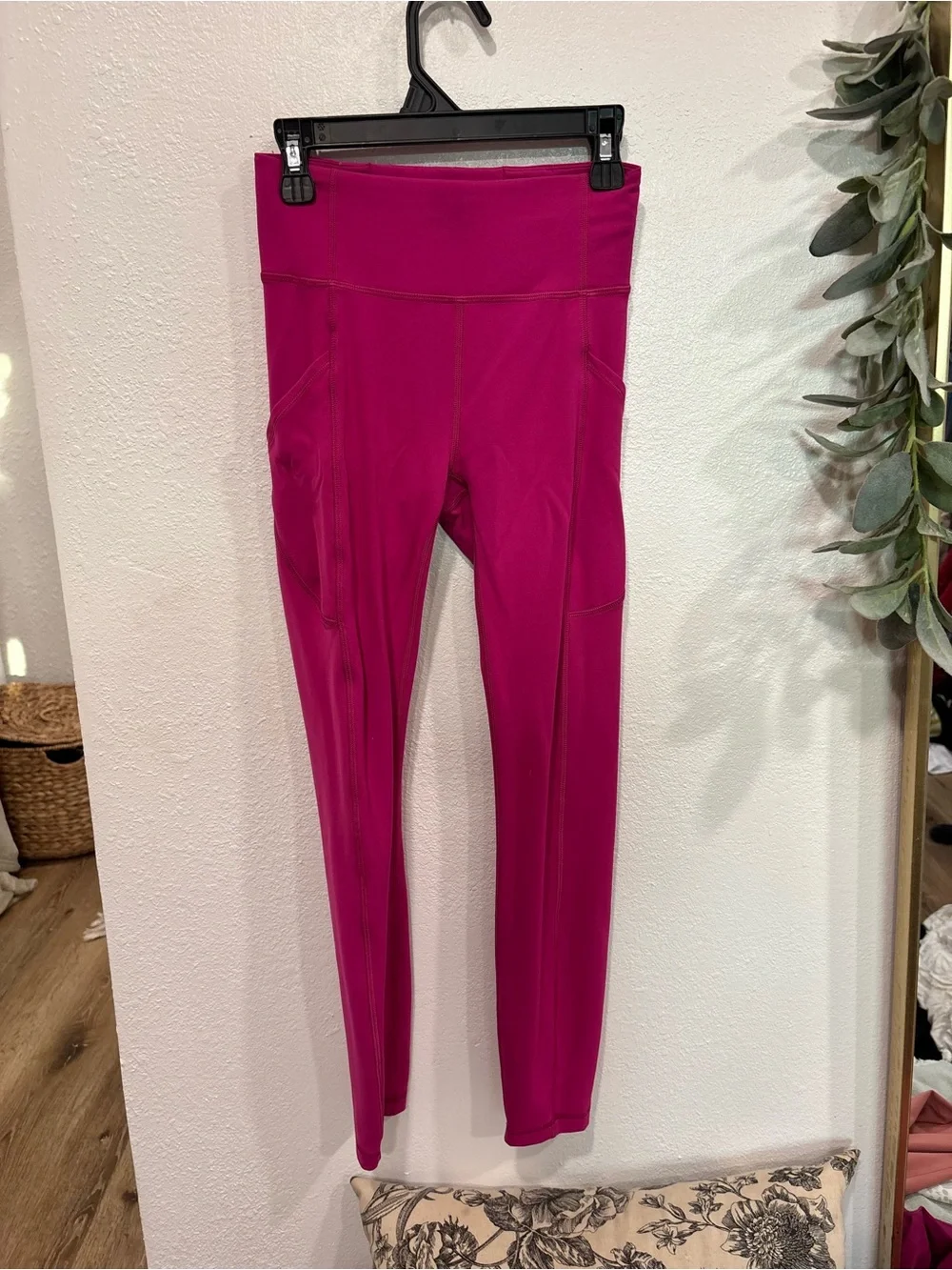 lululemon athletica Girls' Fuchsia Athletic Leggings